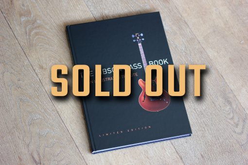 The Gibson Bass Book hard cover SOLD OUT