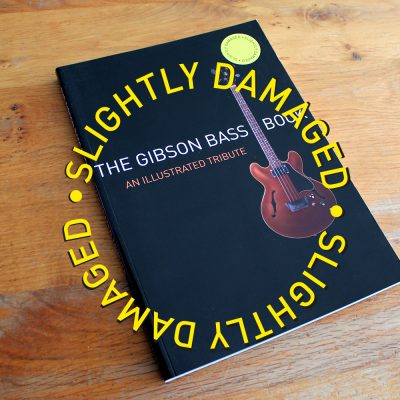 slightly damaged - gibson bass book